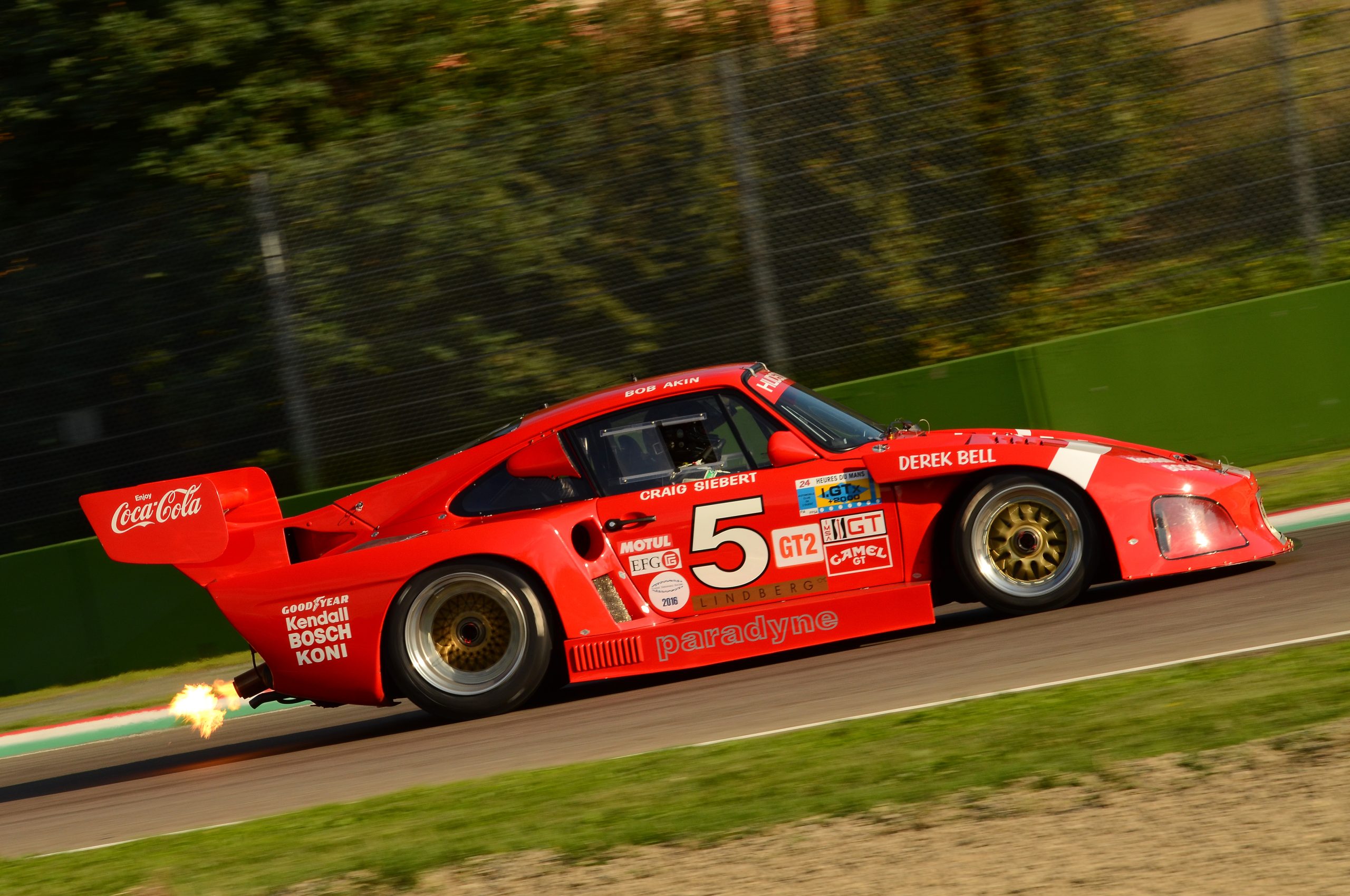 Porsche 911 on a Race Track